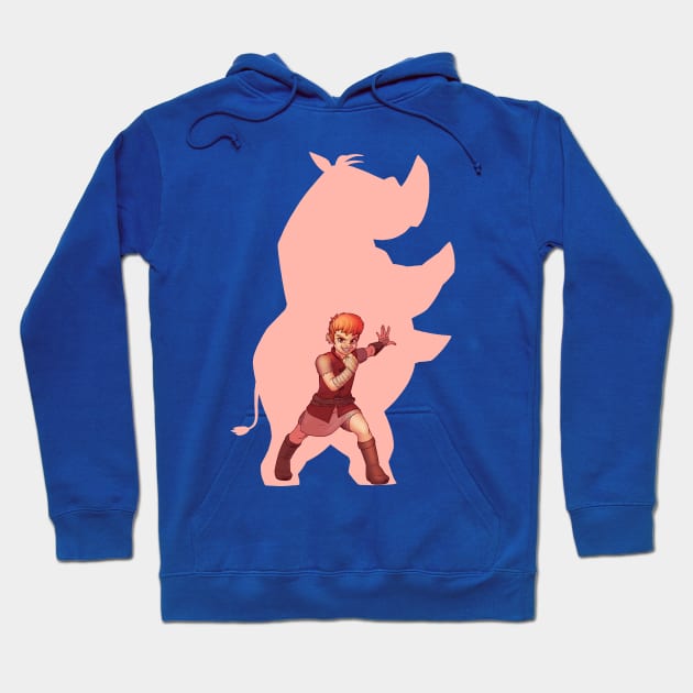 Nimona Hoodie by LuizFerrarezzi